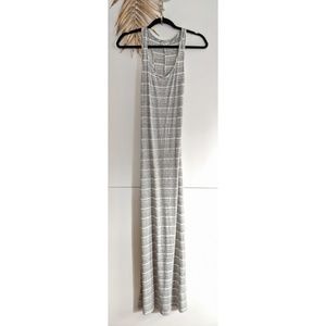 TRACIEL Striped Casual Maxi Dress Made in USA